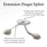 LMB Spring Finger Extension Splint, Assists in Extending PIP Joint with A Slight Extension Effect on the MP Joint, Size B