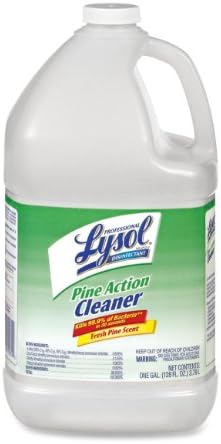 Lysol Professional Disinfectant Heavy Duty Bathroom Cleaner Concentrate, 128 Ounce (Pack of 4)