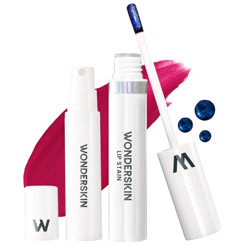 Wonderskin Wonder Blading Lip Stain Peel Off and Reveal Kit - Long Lasting, Waterproof Pink Lip Tint, Transfer Proof Natural Makeup Stain Kit (Darling)
