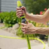 FLEXZILLA Garden Hose with SwivelGrip, 5/8 in. x 50 ft., Heavy Duty, Lightweight, Drinking Water Safe, ZillaGreen - HFZG550YWS-E