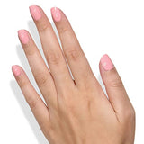 LONDONTOWN Salmon Pink Glossy Nail Polish, Desert Flower lakur, Vegan Chip-Resistant Long-Lasting Nail Lacquer, 40 fl oz