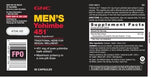 GNC Men's Yohimbe Supplement – 451 mg, 60 Capsules