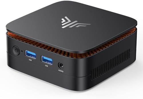 KAMRUI Essenx E1 N150 Mini PC, Intel Twin Lake N150 (Upgraded N100), Mini Computer 16GB RAM 512GB SSD, Mini Desktop Computer Dual 4K, Micro PC with Ethernet, WiFi, Bluetooth for Business, Office, Home