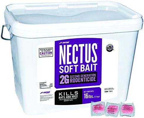 JT Eaton 716-S Nectus Soft Pest Bait, White
