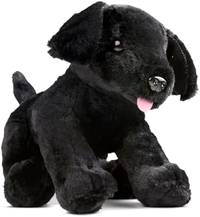 Melissa & Doug Benson Black Lab - Stuffed Animal Puppy Dog