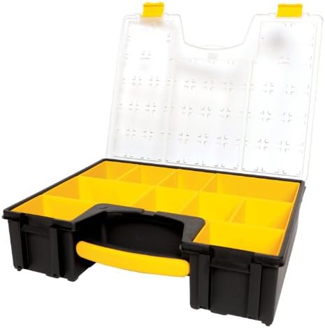 Stanley 10 Removable Bin Compartment Deep Professional Organizer