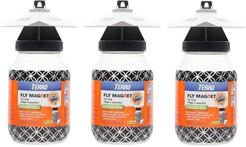 Safer Brand Victor M380 Fly Magnet Reusable Trap with Bait (Pack of 3)