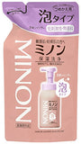 Minon Full Body Shampoo Foam Type Refill 14.1 fl oz (400 ml)