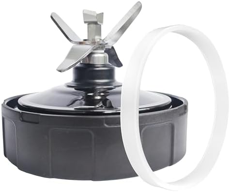 6 Fins Blender Blades Compatible with Nutri Ninja iQ 900 Watt and 1000W, BL480 BL450 BL480D BL450-70 BL451-70 BL480-70 BL481-70 BL482-70