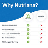 Nutriana Beta Glucan Supplements 1000mg - Immune Support Supplements - Beta Glucan 1 3D 1, 6 - Glucan Suppelements for Immune Boost- 60 Capsules