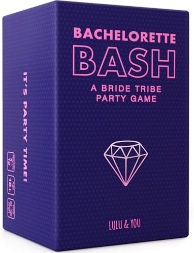 Lulu & You BASH Bachelorette Party Game - Funny Bachelorette Game - Over 200 Cards, Great for A Bridesmaid Party, Girls Night Out - Bach Accessories, Create Lasting Memories