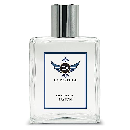 CA Perfume Impression of Layton For Women & Men Replica Fragrance Dupes Eau de Parfum Spray Bottle 3.4 Fl Oz/100ml-X1