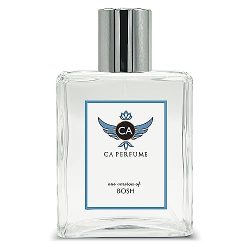 CA Perfume Impression of Bosh For Men Replica Fragrance Dupes Eau de Parfum Spray Bottle 3.4 Fl Oz/100ml-X1
