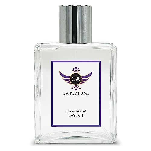 CA Perfume Impression of Laylati For Women & Men Replica Fragrance Dupes Eau de Parfum Spray Bottle 3.4 Fl Oz/100ml-X1