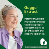 BESTVITE Guggul Extract 500mg (120 Vegetarian Capsules) - Backed by Clinical Research, Patented and Standardized, Enhanced by Bioperine - No Fillers - No Stearates - Vegan - Non GMO - Gluten Free