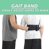 MKEFMEI Gait Belt Transfer Belts for Seniors, Gate Belts for Physical Therapy with Quick Release Buckle Gate Belt with Standing Aids & Support for Elderly Handicap Patient Care (5 Handles)