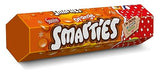 Smarties Orange Milk Chocolate Giant Tube 120g (Pack of 20) |Orange Flavoured Milk Chocolate Sweets In A Crisp Sugar Shell | Christmas Chocolate Gift | Bulk Chocolate Box | Festive Chocolate