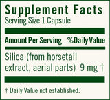 Flora FloraSil 180 Veg Capsules - Silica Supplement with Horsetail Extract for Healthy Hair, Skin, and Nails* - Supports Collagen Formation