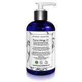 Unscented Massage Oil for Massage Therapy – 100% Natural Body Massage Oil with Sweet Almond, Grapeseed & Jojoba Oil for Premium Glide – Pure Carrier Oil Blend for Aromatherapy – Brookethorne Naturals