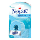 Nexcare Sensitive Skin Tape Holds Securely, 1 in x 144 in 1 ea (Pack of 12)