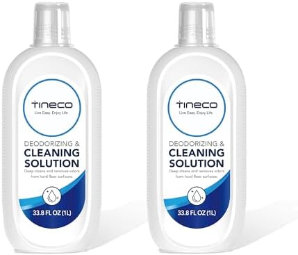 Tineco Floor Cleaning Solution 2L for iFLOOR Series (EXCEPT iFLOOR 5 Steam), FLOOR ONE S3 / S5 / S6 / S7 Series (EXCEPT S5 Steam / S7 Steam) Wet Dry Vacuum(33.8 OZ*2)