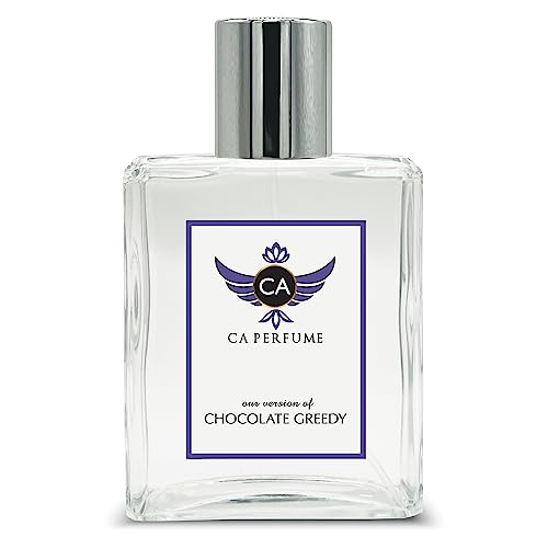 CA Perfume Impression of Chocolate Greedy For Women & Men Replica Fragrance Dupes Eau de Parfum Spray Bottle 3.4 Fl Oz/100ml-X1