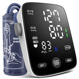 Blood Pressure Monitor for Home Use: AILE Blood Pressure Machine with Large LED Backlit Screen- Large Blood Pressure Cuff Arm BP Monitor Easy to Use