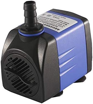 AQUANEAT Small Fountain Pump, 265 GPH Submersible Water Pump for Aquarium Fish Tank, Outdoor Water Fountain, Hydroponics, Pond