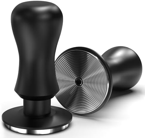 KYONANO 53.3mm Espresso Tamper, 30lb Spring-Loaded Calibrated Coffee Tamper, 304 Stainless Steel, Anodized Aluminum Handle, Barista Tamper Suit for Breville Espresso Machine