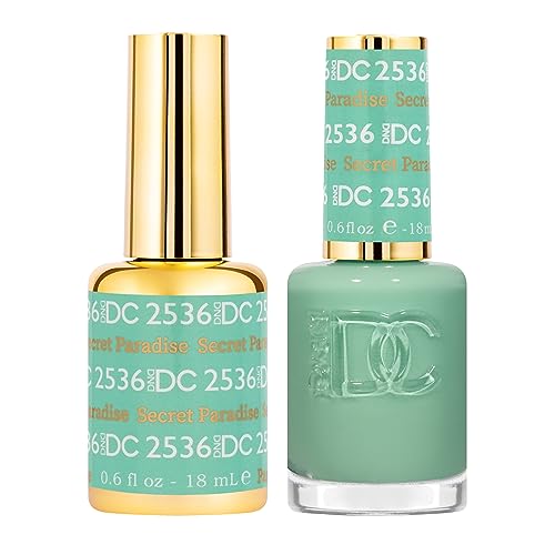 DND DC Gel Polish Set, Free Spirit Collection, UV/LED GelPolish and Air Dry Nail Lacquer, Matching Chip-Free Polish Duo, 0.5 Fl Oz Each