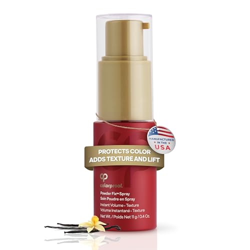 Colorproof Volume Hair Powder Spray 0.4 Fl. Oz. Talc Free Powder Texture Spray, Madagascar Vanilla Scent