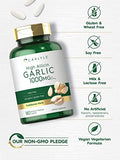 Carlyle Garlic Supplement with High Allicin | 180 Caplets | Odorless Garlic Pills | Vegetarian, Non-GMO, Gluten Free