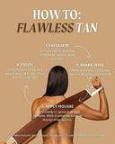 Peta Jane Organic Medium Tanning Mousse 7oz - Sunless Self-Tanner for a Natural, Streak-Free Glow, Lightweight & Fast Absorbing, Non-Sticky, For All Skin Types, Vegan & Cruelty-Free