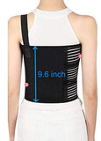 Solmyr Rib Brace Broken Rib Belt, Rib Support Brace for Men and Women, Breathable Chest Wrap Belt for Sore or Bruised Ribs Support, Sternum Injuries, Dislocated Ribs Protection, Pulled Muscle Pain