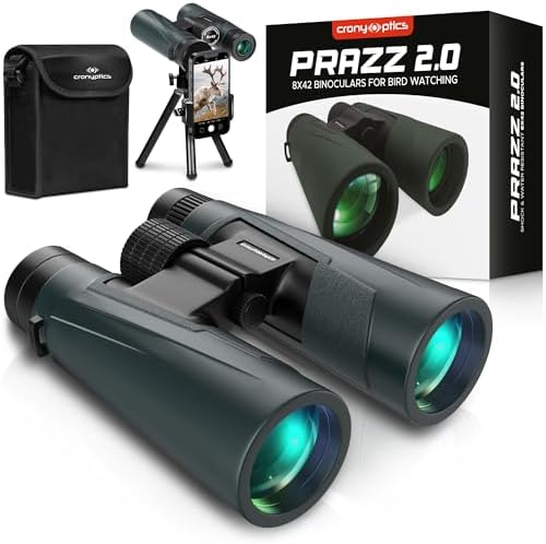 Binoculars for Bird Watching - 8x42 Binoculars for Adults Birding Kit - Binoculares Profesionales de Largo Alcance