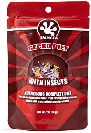 Pangea Fruit Mix with Insects Crested Gecko Complete Diet 2 oz