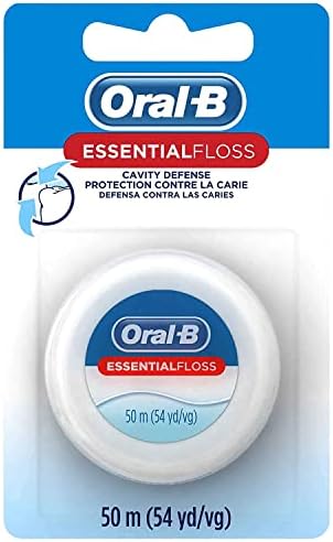 Oral-B Essential Dental Floss Waxed - each, Pack of 5