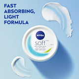 NIVEA Soft Moisturizing Creme 6.8 Ounce (Pack of 4)