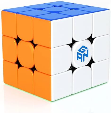 GAN 356 R S, 3x3 Speed Cube Gans 356RS Magic Cube Non-Magnetic (Stickerless)