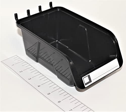 WallPeg 10 ea PegBoard Bin Kit - PB 7 Large Pegboard Bins for Craft Room Storage & Garage Pegboard Organization - Handy Pegboard Wall Organizer Bins Set