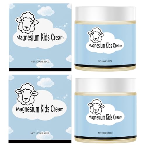 2Pcs Magnesium Lotion for Kids, Junior's Bedtime Lotion - Suitable for All Ages