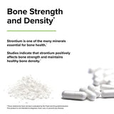 Terry Naturally Strontium - 60 Capsules - Supports Bone Strength & Density - Non-GMO, Gluten Free, Kosher - 30 Servings