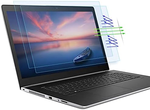 (2PCS Pack) 15.6 inch Laptop Screen Protector Blue Light Anti Glare Filter for HP Envy X360 15.6 inch/Pavilion 15.6/ProBook 15.6/EliteBook 15.6/OMEN 15, Eye Protection Computer Monitor Protector