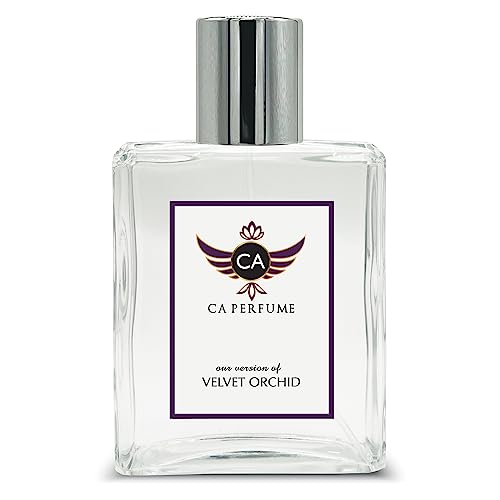 CA Perfume Impression of Tom F Velvet Orchid For Women Replica Fragrance Dupes Eau de Parfum Spray Bottle 3.4 Fl Oz/100ml-X1