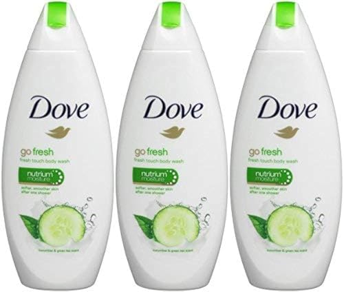 Dove Glowing Ritual Nourishing Secrets Body Wash - 3 Packs x 16.9 Fl.Oz / 500ml Ea