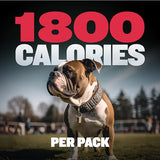 Bully Max Dog Weight Gainer Chews - High Calorie Dog Food Health Supplement For Healthy Weight Gain, Immunity & Digestion for All Breeds & Ages - 75 Tasty Soft Chews for Puppies and Adults - 300g Pack