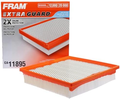FRAM Extra Guard CA11895 Replacement Engine Air Filter for 2013-2022 Toyota (4.0L, 4-6L & 5.7L), Provides Up to 12 Months or 12,000 Miles Filter Protection