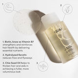 OUAI Fine Shampoo - Volumizing Shampoo with Strengthening Keratin, Biotin & Chia Seed Oil for Fine Hair - Delivers Clean, Weightless Body - Paraben, Phthalate & Sulfate Free Hair Care - 10 fl oz