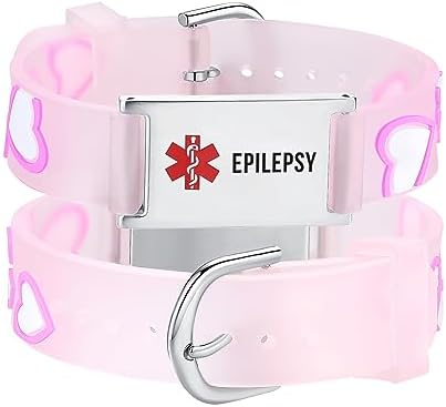 LinnaLove cartoon medical alert id bracelets Parents gift to Son, daughter, brother, sister