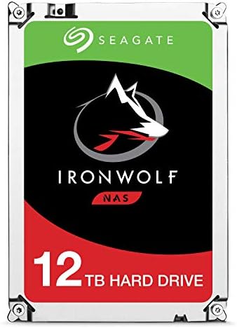 Seagate IronWolf ST12000VN0007 12 TB 3.5 Internal Hard Drive - SATA - 7200rpm - 256 MB Buffer (Renewed)